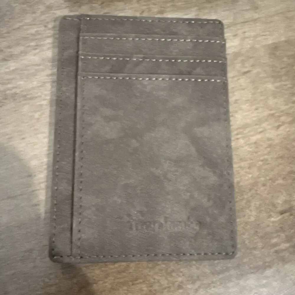 Travelambo Front Pocket Minimalist Leather Slim Wallet RFID Blocking Medium
